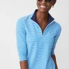 Ace 1/4 Zip Top In Stripe