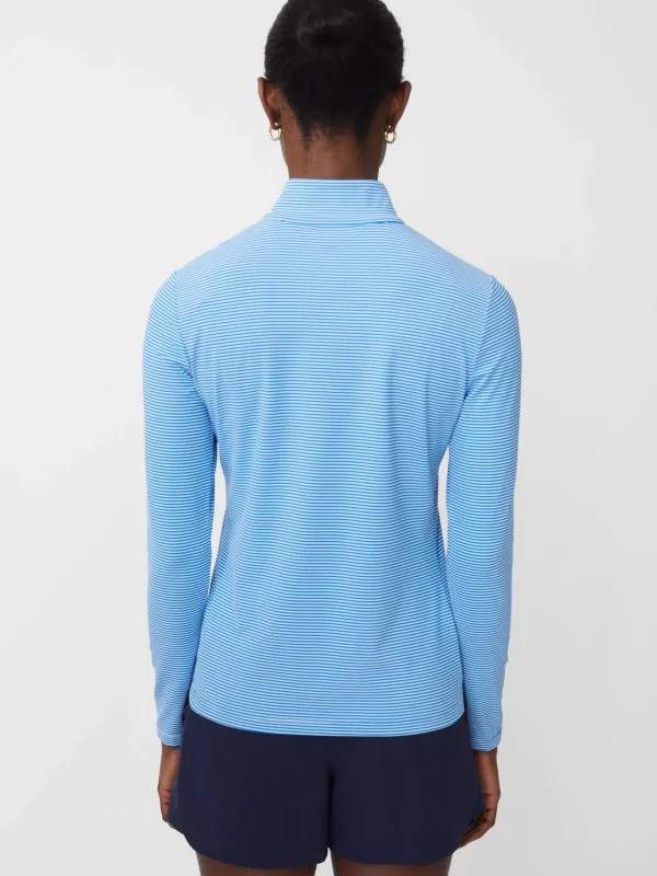 Ace 1/4 Zip Top In Stripe