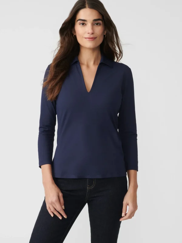 Aida 3/4 Sleeve Top