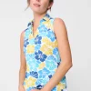 Aida Sleeveless Top In Beach Blossom