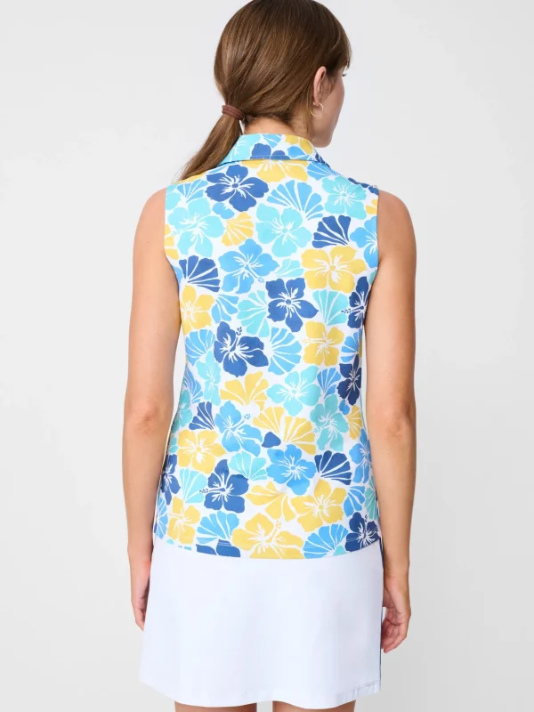 Aida Sleeveless Top In Beach Blossom