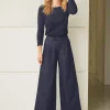 Amal Linen Blend Pants