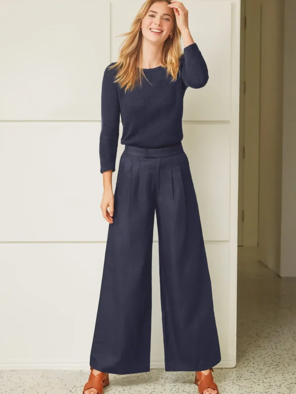 Amal Linen Blend Pants