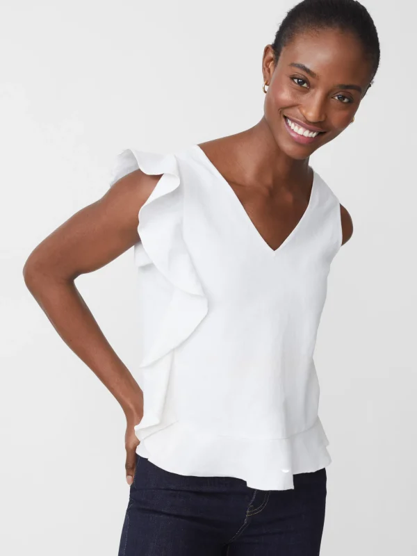 Athena Linen Blouse