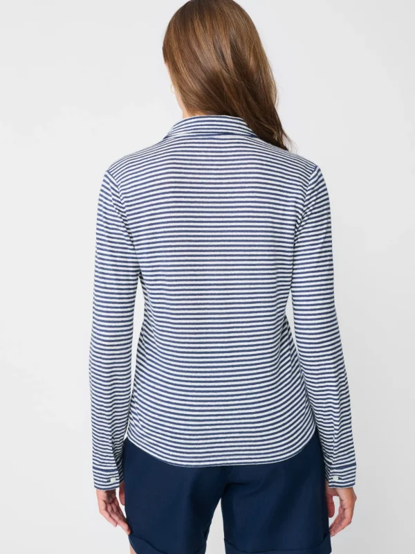 Betty Linen Shirt In Stripe