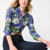 Betty Shirt In Jardin Mariposa