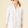 Britt Linen Shirt In Stripe