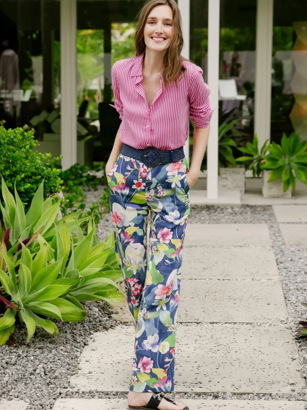 Broderick Pants In Floral Reef