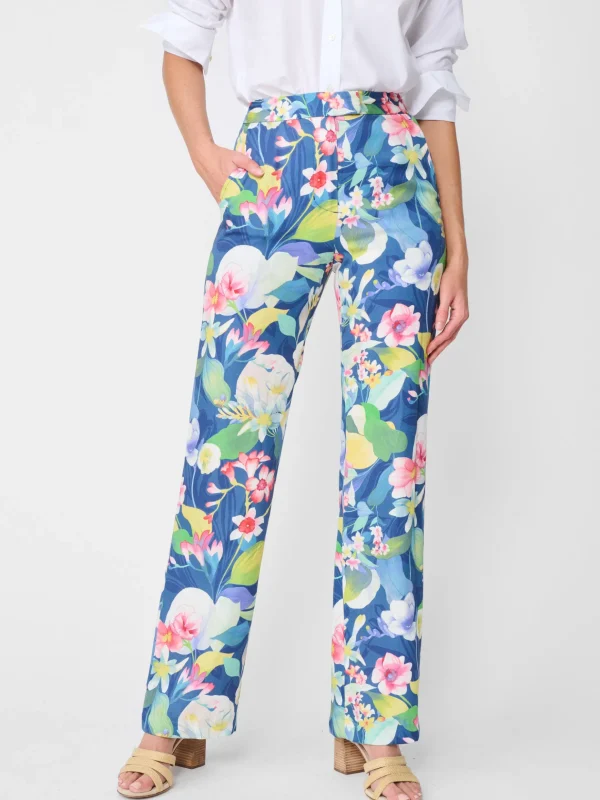 Broderick Pants In Floral Reef