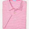 Callahan Cotton Polo In Stripe