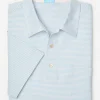 Callahan Cotton Polo In Stripe