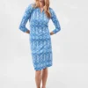 Carly Dress In Lantern Pop