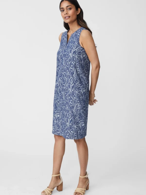 Charlee Dress In Leaf Lover Jacquard