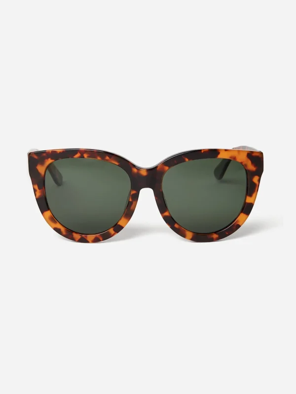 Chiara Polarized Sunglasses In Tortoise