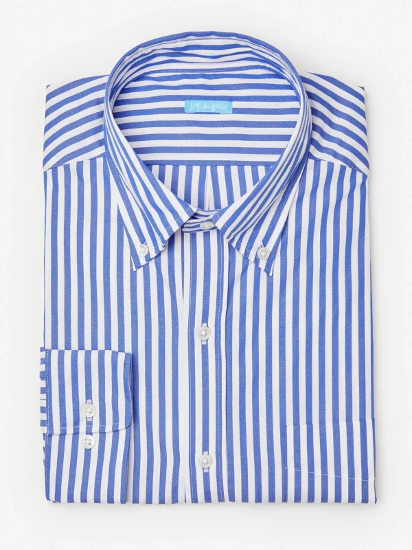 Collis Classic Fit Shirt In Bengal Stripe