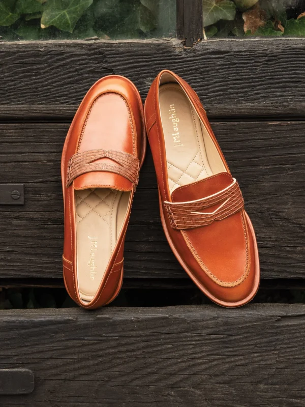 Concetta Leather Loafers