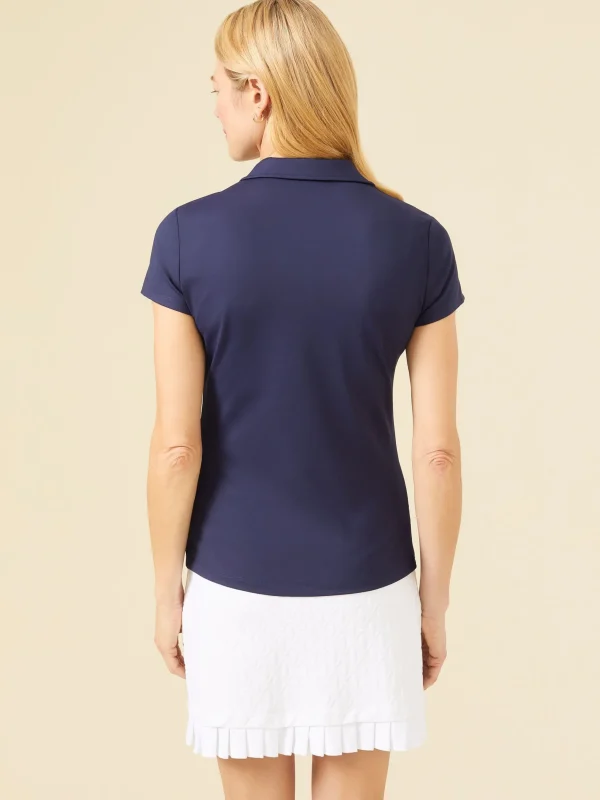 Court Cap Sleeve Polo