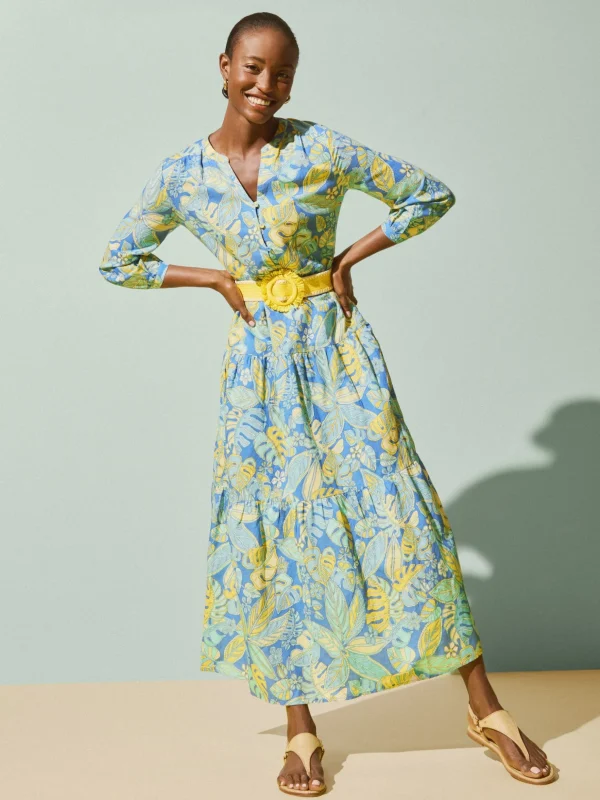 Cunningham Dress In Beach Bouquet