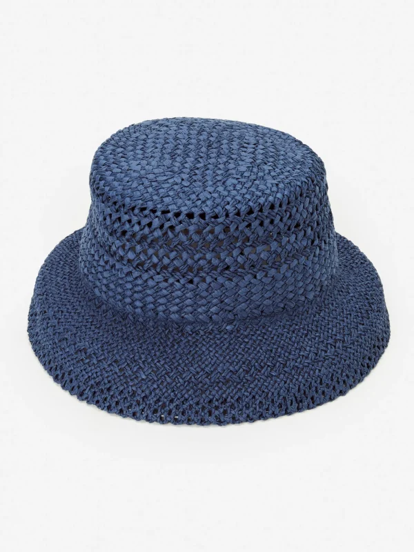 Delia Straw Bucket Hat