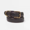 Dome Leather Belt