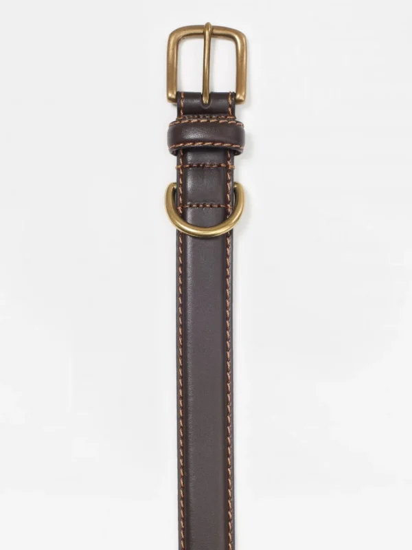 Dome Leather Belt