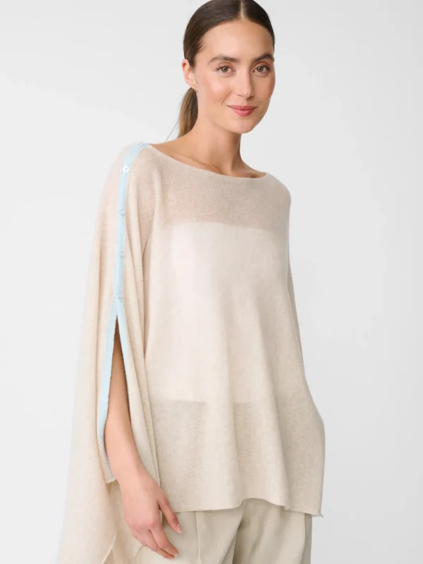 Doris Cashmere Poncho