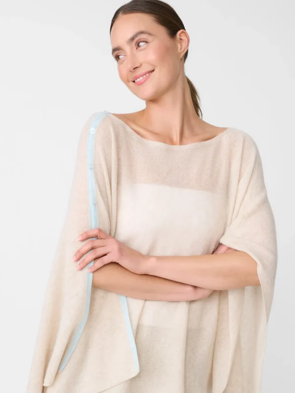 Doris Cashmere Poncho