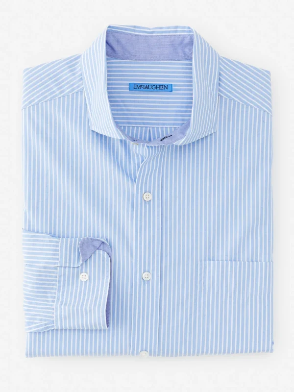 Drummond Classic Fit Shirt In Stripe