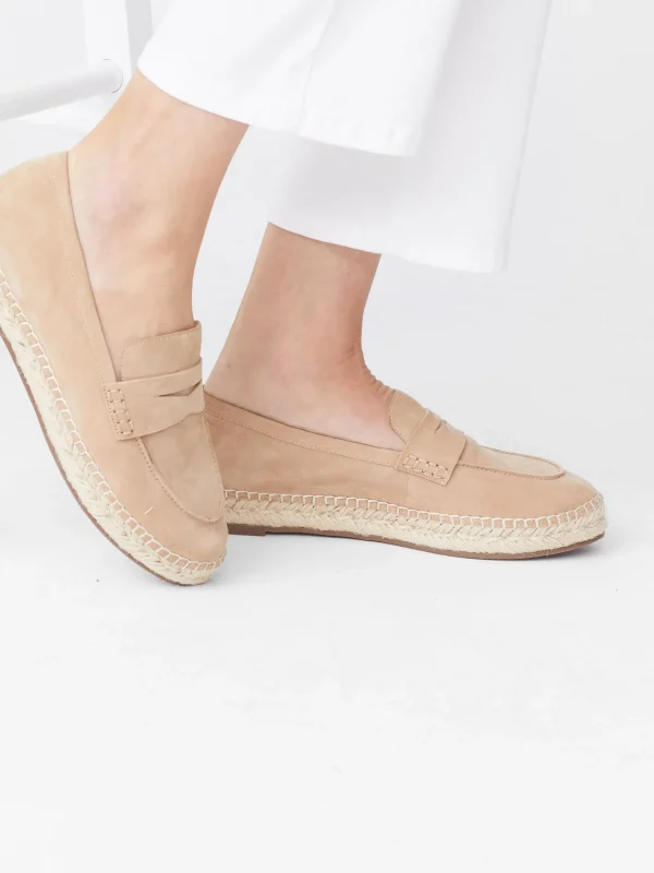 Edalene Suede Espadrille Loafers