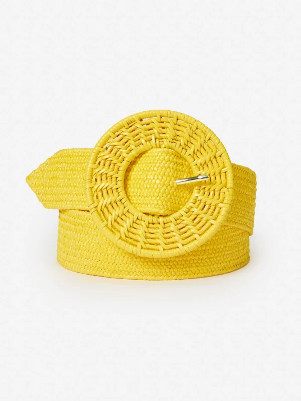 Elizabeth Raffia Belt