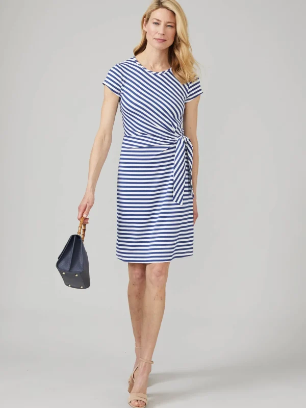 Elora Dress In Bangle Stripe