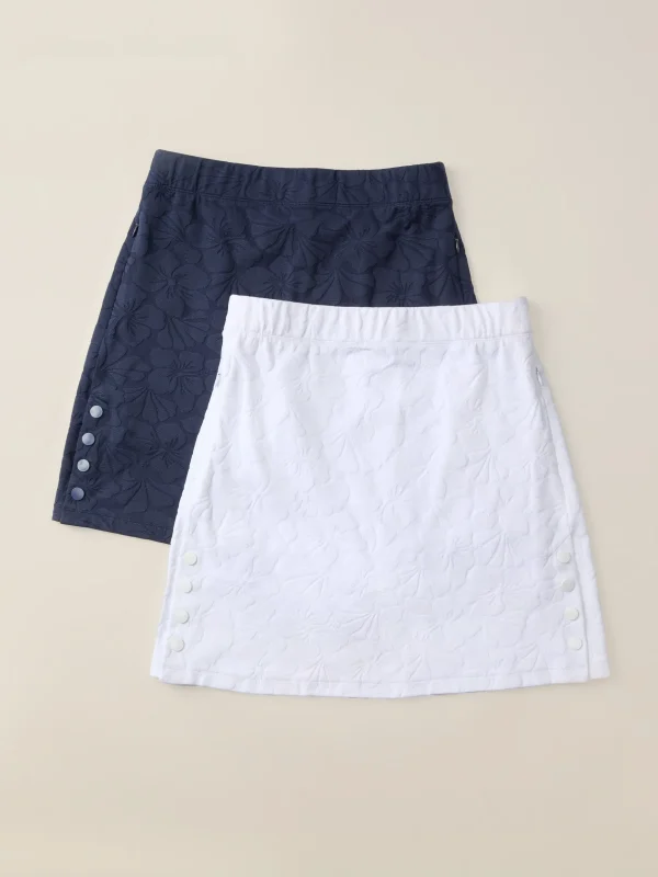 Flavia Skort In Beach Blossom Jacquard