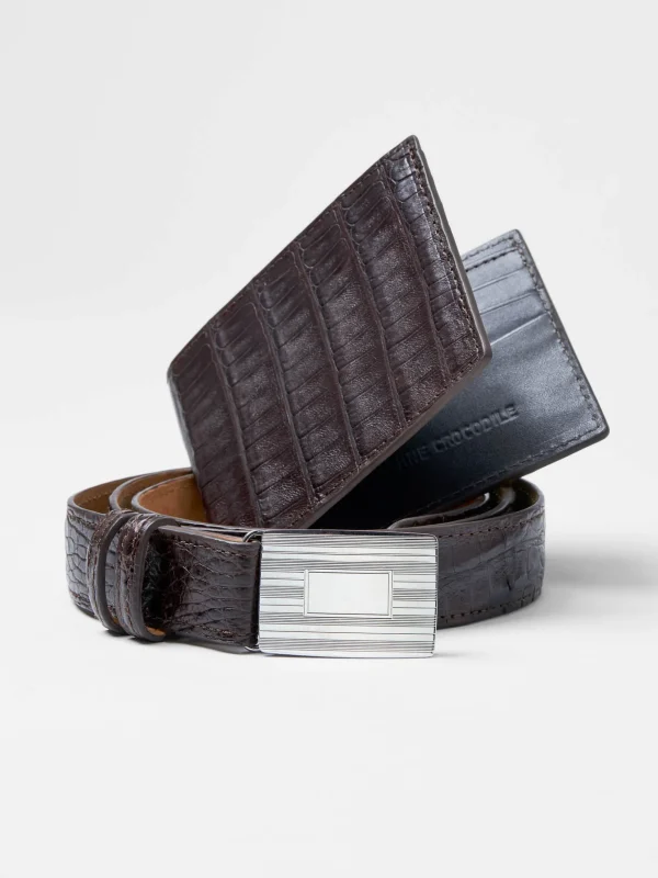 Genuine Crocodile Belt