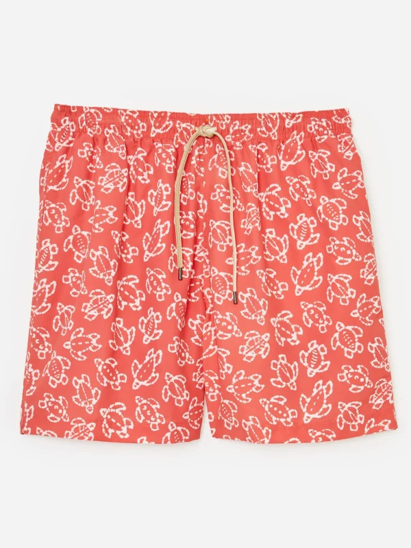 Gibson Swim Trunks In Batik Turtle