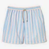 Gibson Swim Trunks In Regency Stripe