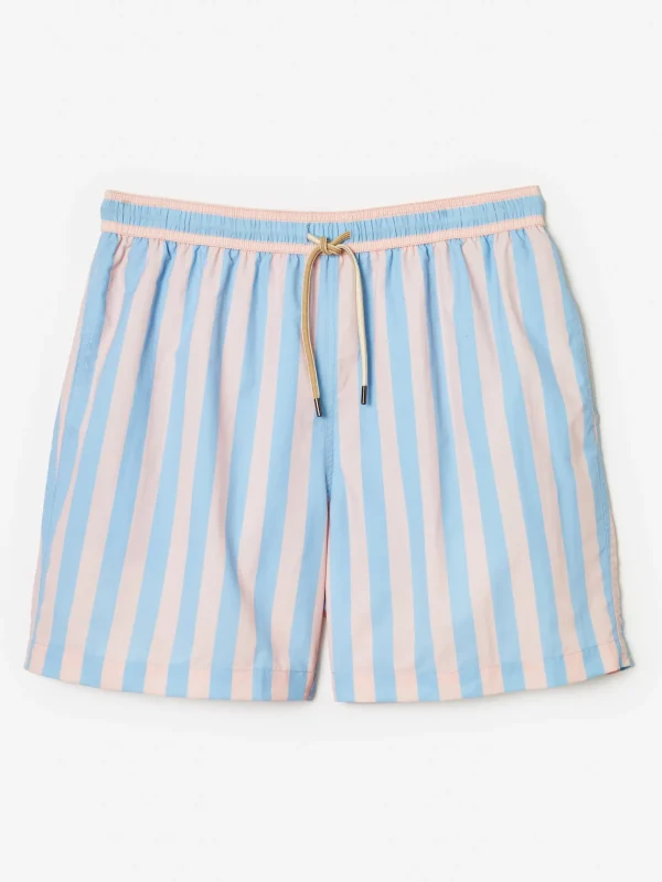 Gibson Swim Trunks In Regency Stripe