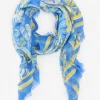 Giselle Scarf In Beach Bouquet Border