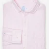 Gramercy Classic Fit Linen Shirt In Fineline