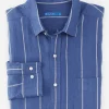 Gramercy Classic Fit Linen Shirt In Stripe