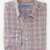 Gramercy Classic Fit Linen Shirt In Gingham