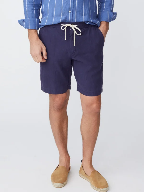 Griffin 7" Linen Shorts