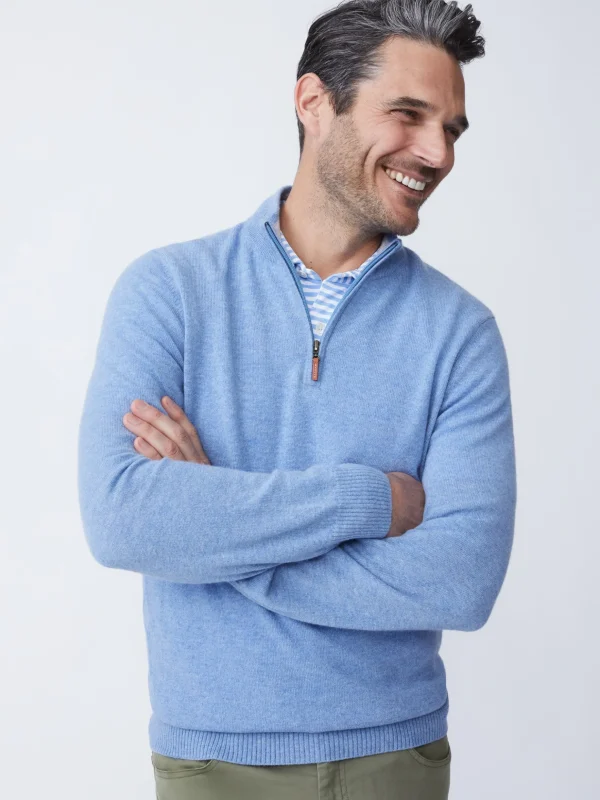 Henry Cashmere 1/4 Zip