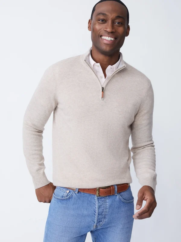 Henry Cashmere 1/4 Zip