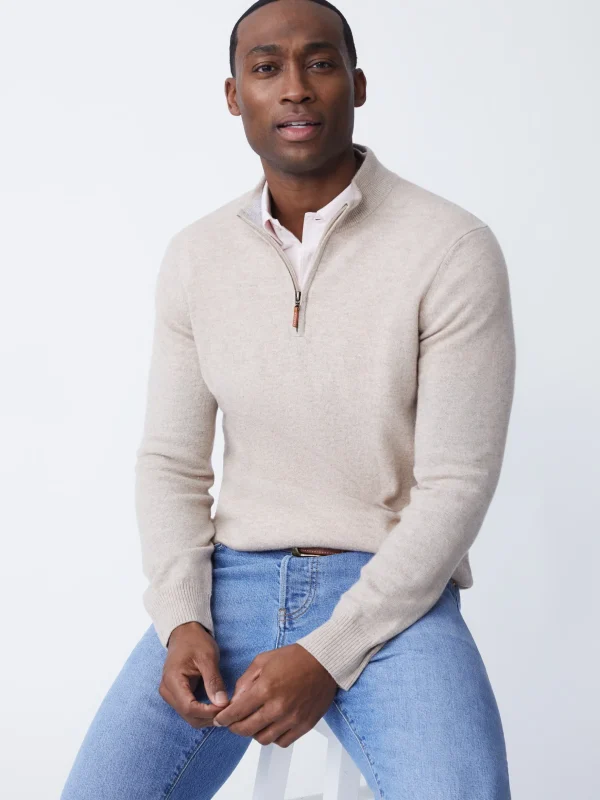 Henry Cashmere 1/4 Zip