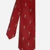 Italian Silk Tie In Golfer