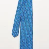 Italian Silk Tie In Parrot