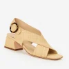 Jessamine Grasscloth Heels