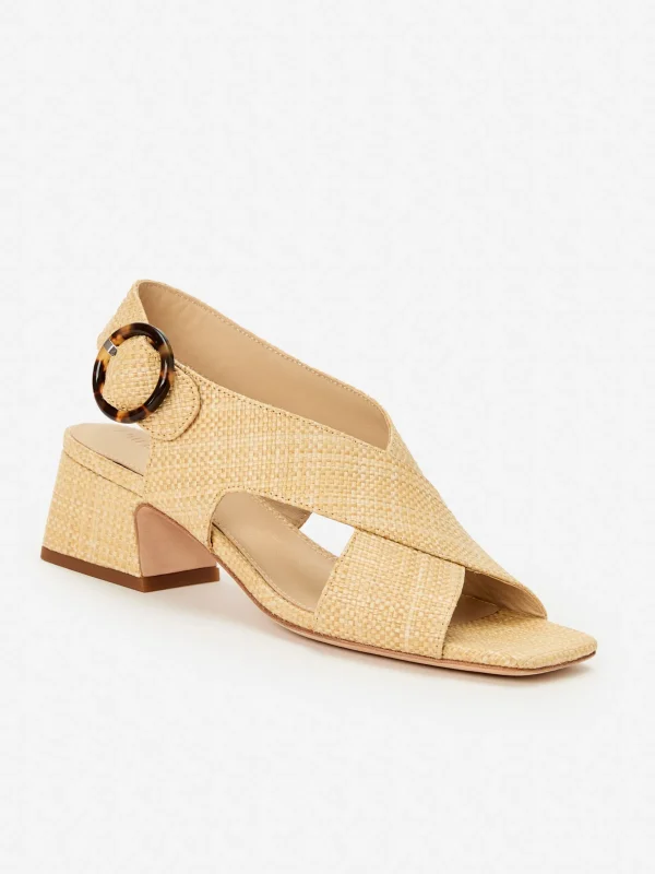 Jessamine Grasscloth Heels