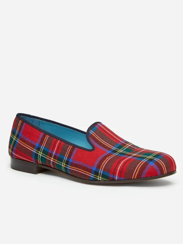 J.McL X Stubbs Wootton Slippers In Plaid