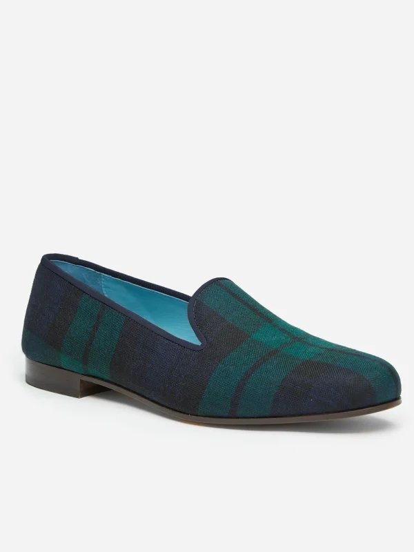 J.McL X Stubbs Wootton Slippers In Plaid